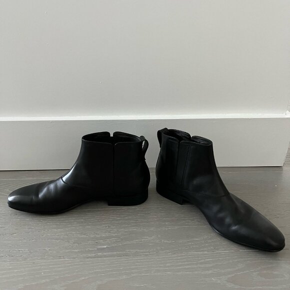 Ferragamo chelsea boots, black, men, size 9D main image 5